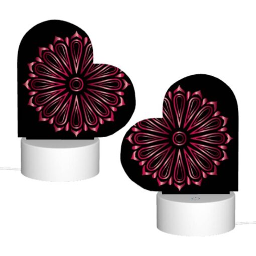 Love Acrylic Night Light, A Pink And Purple Flower With A Black Background. -Acrylic Night Light Shop 957dbdd0806d6b4ac609a9d3c4fa1e0eed9af926