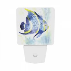 Night Light Set Of 2, A Blue And Yellow Fish With A Black Tail. -Acrylic Night Light Shop 9593b4a86ec3d3b99d06630cfcfda3b8cee82669