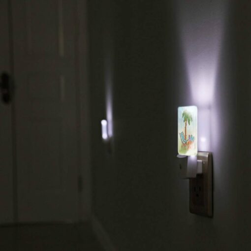 Night Light, A Colorful Beach Scene With A Chair -Acrylic Night Light Shop 95c3783249058f7fafae39a743c155af144813de