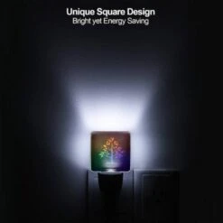 Night Light Set Of 2, A Colorful Tree With Leaves And A Blue Trunk. -Acrylic Night Light Shop 960f821c58582ee16c5e27f0979e070a1ec6d4e9