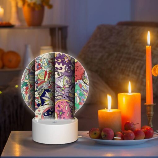 Round Acrylic Night Light, Three Colorful Designs Are Displayed On A Single Sheet Of Paper. -Acrylic Night Light Shop 967cf6fa2eb39e952f8bc1ccc226b6d28d1c2cbb