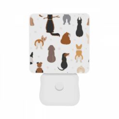 Night Light Set Of 2, A Collection Of Different Dog Breeds. -Acrylic Night Light Shop 96aff0f6335edb1d20efbd6e5706ffe67653f776