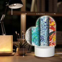 Love Acrylic Night Light, Three Colorful Designs Of Flowers Are Displayed On A Wall. -Acrylic Night Light Shop 96d61bf82a0305f887d625785a58a1a44b7ab89c