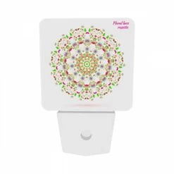 Night Light Set Of 2, A Colorful Floral Lace Design. -Acrylic Night Light Shop 96fb9e5eec3f63d140092e42a50a0725f9cab846