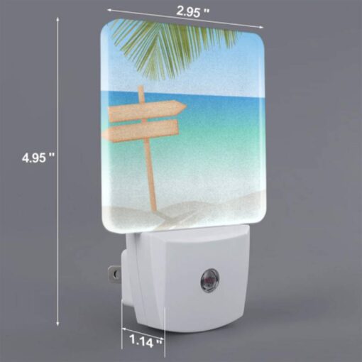 Night Light, A Wooden Sign Pointing To The Ocean. -Acrylic Night Light Shop 984499eebd549e9134c6e1ba6ed75958b5e25f62