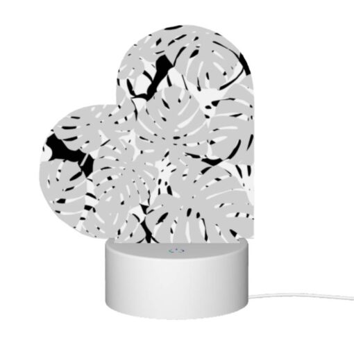 Love Acrylic Night Light, A Pattern Of White And Black Circles. -Acrylic Night Light Shop 989f7b0df5a725a99cd16cbbf3d8992e0f124bb1