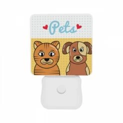 Night Light Set Of 2, Two Cartoon Animals -Acrylic Night Light Shop 98bc676b3cb71581e00de64eb4ac9076f43fe71e