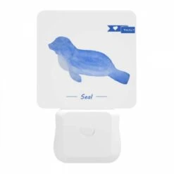 Night Light, A Blue Seal Is Shown In A Cartoon Style. 9 Night Light, A Blue Seal Is Shown In A Cartoon Style. -Acrylic Night Light Shop 98e9a26ecc94f97bcdf8d8223da1a989ccd6f733