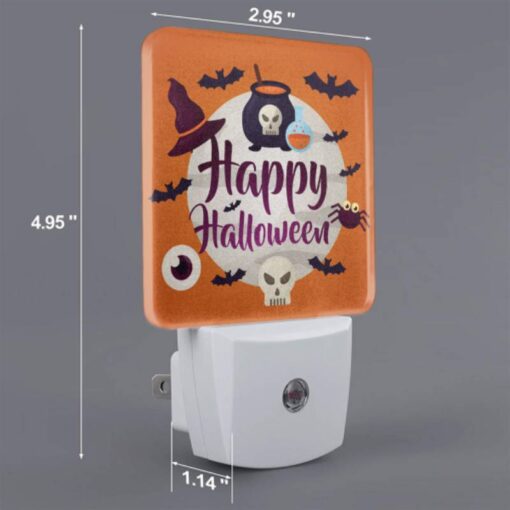 Night Light Set Of 2, A Halloween Themed Image With A Witch's Hat -Acrylic Night Light Shop 994ff40453a09d2095432d50a99328b1513eeef8