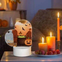 Love Acrylic Night Light, A Halloween Poster With A Cat -Acrylic Night Light Shop 99d4faab1f57eb9ece47b5498f1290792f0d5d04