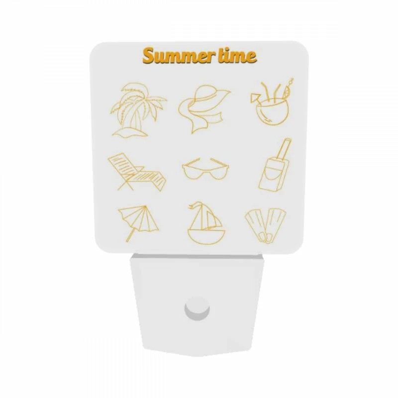 Night Light Set of 2, A collection of summer time icons. Night Light Set Of 2, A Collection Of Summer Time Icons. -Acrylic Night Light Shop 9a3d55a93aa8ca8af64ebe6ee44ffe0a023b3170