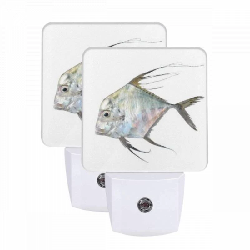 Night Light Set of 2, A fish with a long tail and a yellow and white body. Night Light Set Of 2, A Fish With A Long Tail And A Yellow And White Body. -Acrylic Night Light Shop 9be1c03ebd91cdccfef33c86426845d866f8aea6