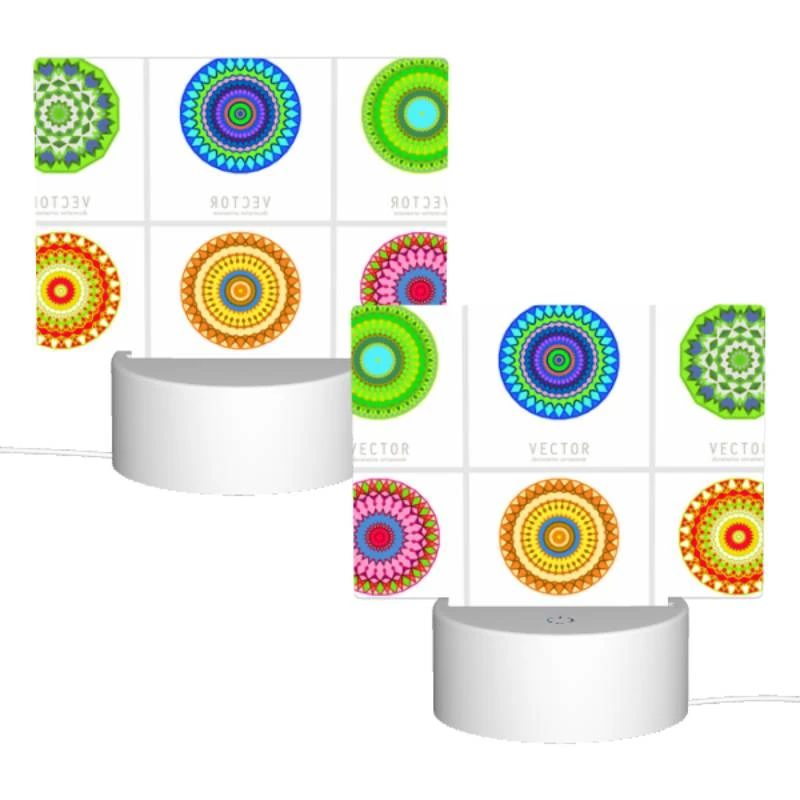 Rectangular Acrylic Night Light, A collection of colorful geometric patterns. Rectangular Acrylic Night Light, A Collection Of Colorful Geometric Patterns. -Acrylic Night Light Shop 9c069b4da310773c6bfe33425682e7dd4655331f