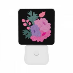 Night Light Set Of 2, A Colorful Flower Arrangement With Purple -Acrylic Night Light Shop 9c2c6f882f8bb9a3aba1915101f8e129012aacb0