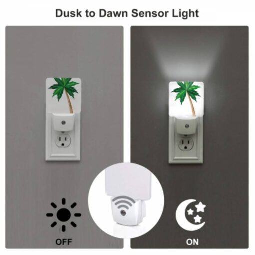 Night Light, A Green And Brown Palm Tree With A Brown Trunk. -Acrylic Night Light Shop 9d60bb72babf630e59a8bef65584804f2b63e66a