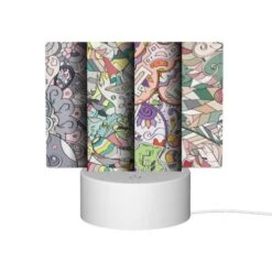 Rectangular Acrylic Night Light, Four Colorful And Artistic Designs Are Displayed In A Row. -Acrylic Night Light Shop 9d6c1e2874d3137af9a670546eff86e7f4b58a54