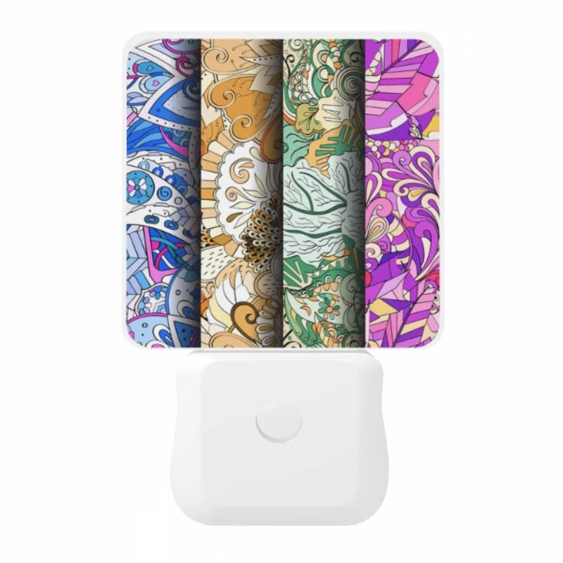 Night Light, Three colorful designs are displayed on a roll of paper. Night Light, Three Colorful Designs Are Displayed On A Roll Of Paper. -Acrylic Night Light Shop 9f04d25d2a72b76ab55a222b368119632c4b70be