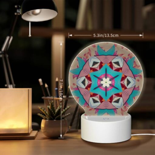 Round Acrylic Night Light, A Colorful -Acrylic Night Light Shop 9f410e65eb00558fbffaf87d14871bbf48a9bef5