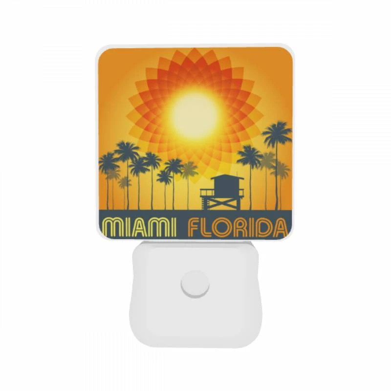 Night Light Set of 2, A sunny day in Miami Florida. Night Light Set Of 2, A Sunny Day In Miami Florida. -Acrylic Night Light Shop a08082206eff35233fc8c833de0ccb5c2edf7f39