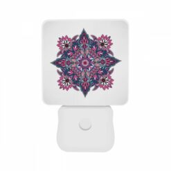 Night Light Set Of 2, A Colorful And Intricate Design Is Displayed On A White Background. -Acrylic Night Light Shop a0aaf05d7b1f4e5015da8ba65b5ecf68d4f46552