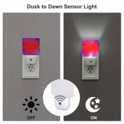 Night Light Set Of 2, Two Palm Trees Are In The Background Of A Blue And Red Sky. -Acrylic Night Light Shop a0cd1fc04cfb66acda947021e860956cc63f33b1