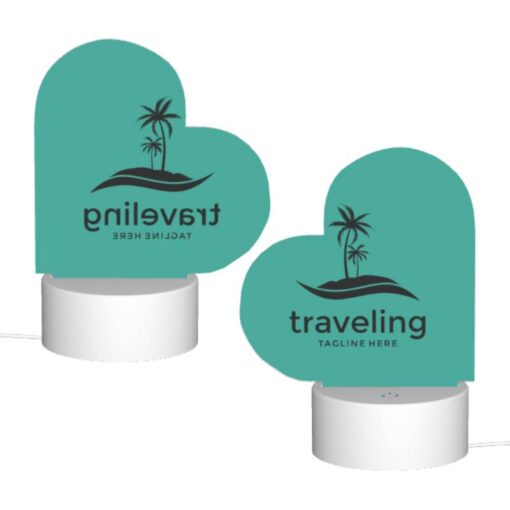 Love Acrylic Night Light, A Logo For A Traveling Company. -Acrylic Night Light Shop a237de740b4fb3625e3fce01cbebb2ebf3a9c144