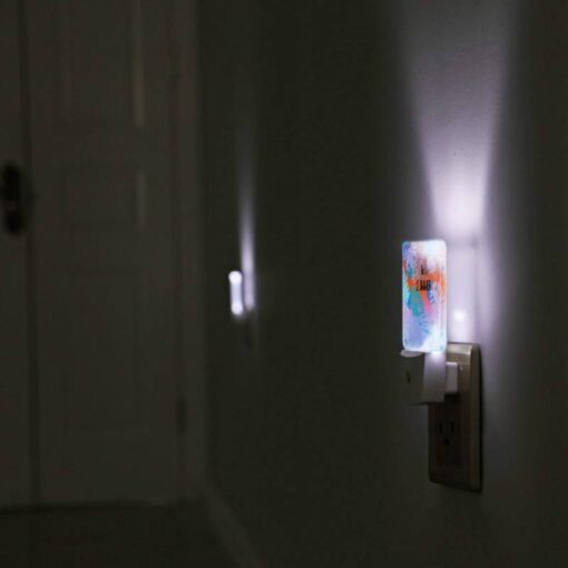 Night Light, A Colorful Image Of Palm Trees With The Words "I Love Summer" Written In The Middle. -Acrylic Night Light Shop a255a18455f8f4fc528e9333da0980dc37634086