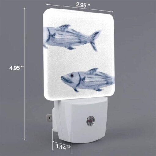 Night Light, Two Fish Are Shown Side By Side -Acrylic Night Light Shop a25ff2cc6f18a8e1ebdc5c244ce002c2c577e527