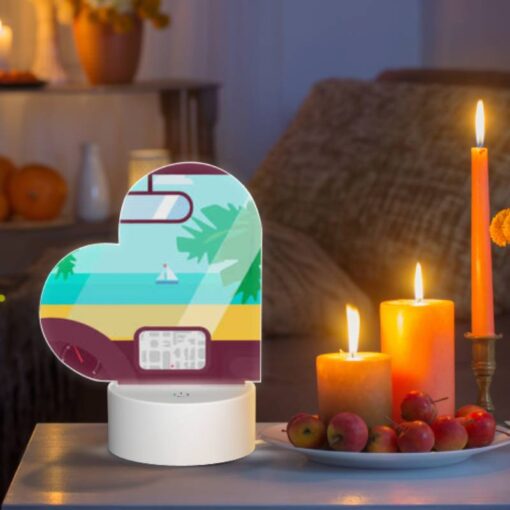 Love Acrylic Night Light, A Car's Dashboard With A Map On The Screen. -Acrylic Night Light Shop a2628918d99db6a03af80049644594666b54c401