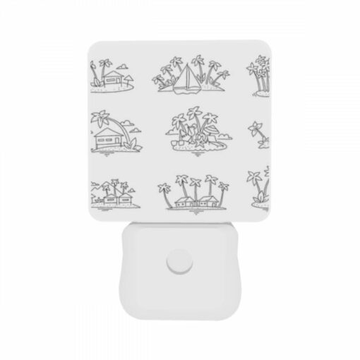 Night Light Set Of 2, A Collection Of Six Different Colored Palm Trees. -Acrylic Night Light Shop a2ab785387a38c2e7d05dafd28aa43a8d64142be