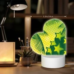 Love Acrylic Night Light, A Green Star Is Surrounded By Other Green Stars. 5 Love Acrylic Night Light, A Green Star Is Surrounded By Other Green Stars. -Acrylic Night Light Shop a2b034308cfd6762ee564aeb32e18b9e0cf30f75