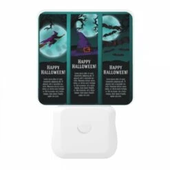 Night Light, Three Posters With The Words "Happy Halloween!" On Them. -Acrylic Night Light Shop a37931d184eea4b676768d1f07811b025b67930c