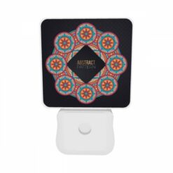 Night Light Set Of 2, A Colorful Abstract Pattern Is Displayed In A Circle. -Acrylic Night Light Shop a3fa6247d4ecc3945f702c3b6d0ff8b31d5a9222