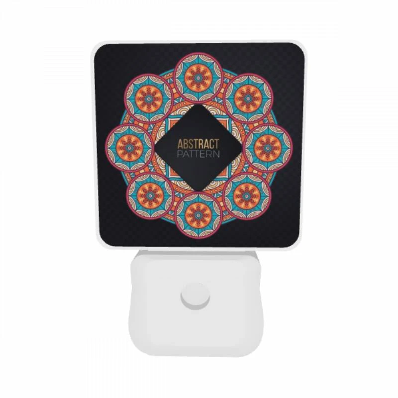 Night Light Set of 2, A colorful abstract pattern is displayed in a circle. Night Light Set Of 2, A Colorful Abstract Pattern Is Displayed In A Circle. -Acrylic Night Light Shop a3fa6247d4ecc3945f702c3b6d0ff8b31d5a9222