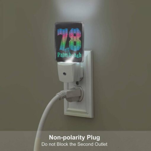 Night Light, A Colorful Logo For Palm Beach. -Acrylic Night Light Shop a44f796643cac6c85154f54d023b179c2abf9c93