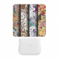 Night Light, Four Different Colored Paintings Of Swirls And Designs. 9 Night Light, Four Different Colored Paintings Of Swirls And Designs. -Acrylic Night Light Shop a54b4d0e61677c76a7da47aac390aa71c6b0106f