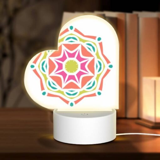 Love Acrylic Night Light, A Colorful Flower Design With A Yellow Center. -Acrylic Night Light Shop a6012ea0426b7f5e84349fd0f2870f1be2ce8720