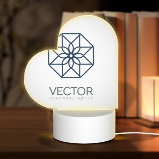Love Acrylic Night Light, A Blue And White Geometric Design. -Acrylic Night Light Shop a6474e2ee5b8cd5b7433df088d1b0c1c67431a0b
