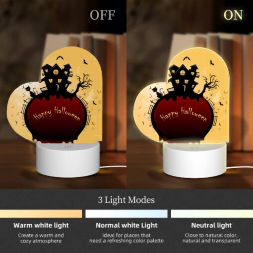 Love Acrylic Night Light, A Halloween Themed Image With A House -Acrylic Night Light Shop a69eed3b8a5bc6a8dca2969404499991741d2462