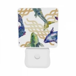 Night Light Set Of 2, A Group Of Fish Swimming In The Water. 7 Night Light Set Of 2, A Group Of Fish Swimming In The Water. -Acrylic Night Light Shop a7b8365e8b971ae8150d3dde0239ded15461871e