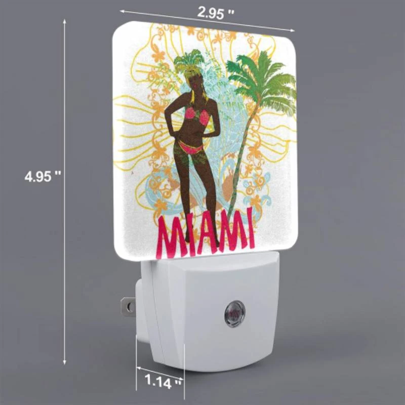 Night Light Set of 2, A colorful advertisement for Miami Beach Clubs. Night Light Set Of 2, A Colorful Advertisement For Miami Beach Clubs. -Acrylic Night Light Shop a8ba07165d285e96bce69c9d6ea8a9f9933be18c