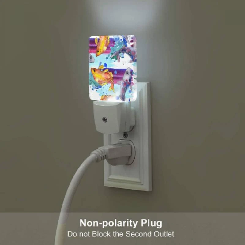 Night Light Set of 2, A painting of fish in a water setting. Night Light Set Of 2, A Painting Of Fish In A Water Setting. -Acrylic Night Light Shop a8c23d2b0863d2f8d493a33b69bbd6102508aa5c