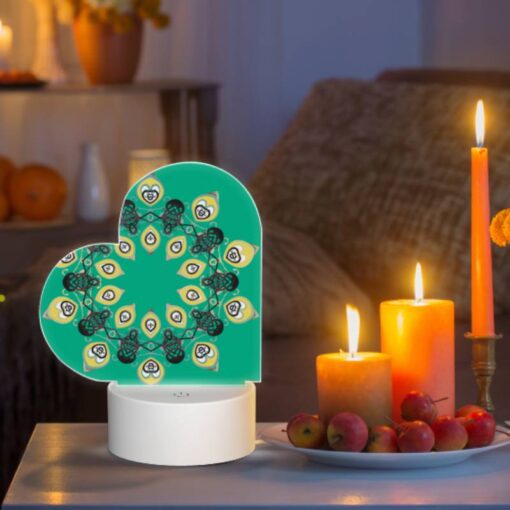 Love Acrylic Night Light, A Colorful Design With A Green Background. -Acrylic Night Light Shop a9c975d2e0f0fcd70ab52ca95669eea70840c8de