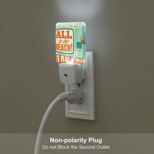 Night Light, A Retro-style TV Advertises A Beach Park. -Acrylic Night Light Shop a9e403f62ae221f25c234ddf14d92258b637ffd5