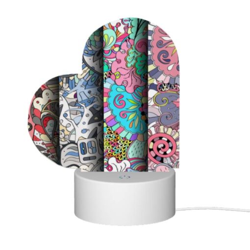Love Acrylic Night Light, Four Colorful And Artistic Designs Are Displayed Side By Side. -Acrylic Night Light Shop aa2f29c84d250438bd3255263f0a1e25a51488a8