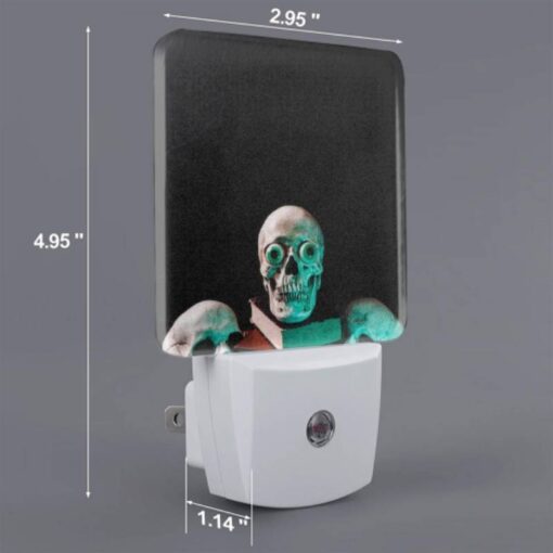 Night Light Set Of 2, A Stack Of Books With A Skull On Top. -Acrylic Night Light Shop aa389c133bfb0c41661db6c490c64f83c1193654