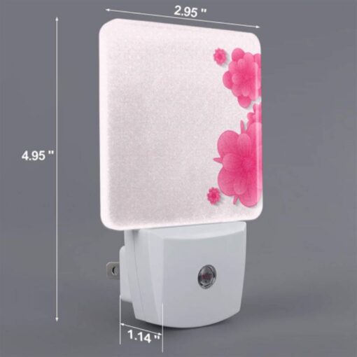 Night Light, A Pink Flower With A Yellow Center. -Acrylic Night Light Shop aae16f95bfe8570596ed2348974b1c3a81bcaf00