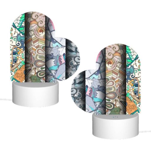 Love Acrylic Night Light, Three Different Colored Paintings Of Waves. -Acrylic Night Light Shop aaebd0a791d586371b06e3317cd0b71c633479c1