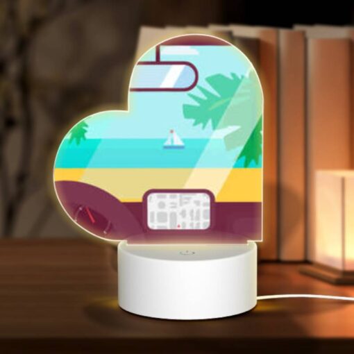 Love Acrylic Night Light, A Car's Dashboard With A Map On The Screen. -Acrylic Night Light Shop aaf083c38f54c7eaf15d117306f45197d5aac837