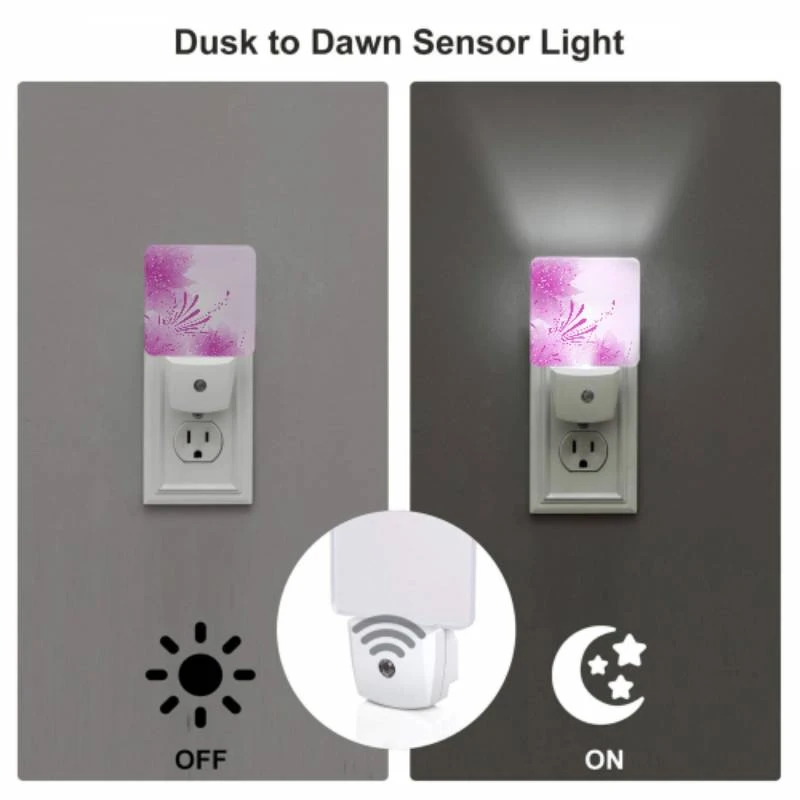 Night Light Set of 2, A pink flower with purple petals. Night Light Set Of 2, A Pink Flower With Purple Petals. -Acrylic Night Light Shop abc3d55b87b87ee8cf4c0f2e9982c78830fc1f16